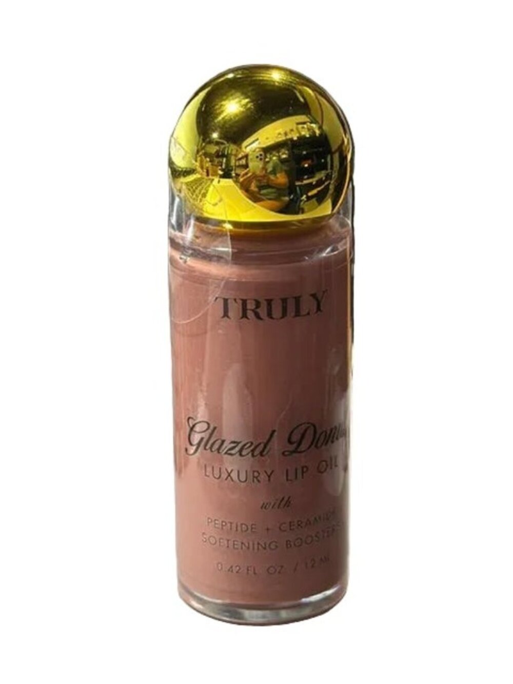 Truly Beauty Luxury Lip Oil - Glazed Donut - 0.42 fl oz